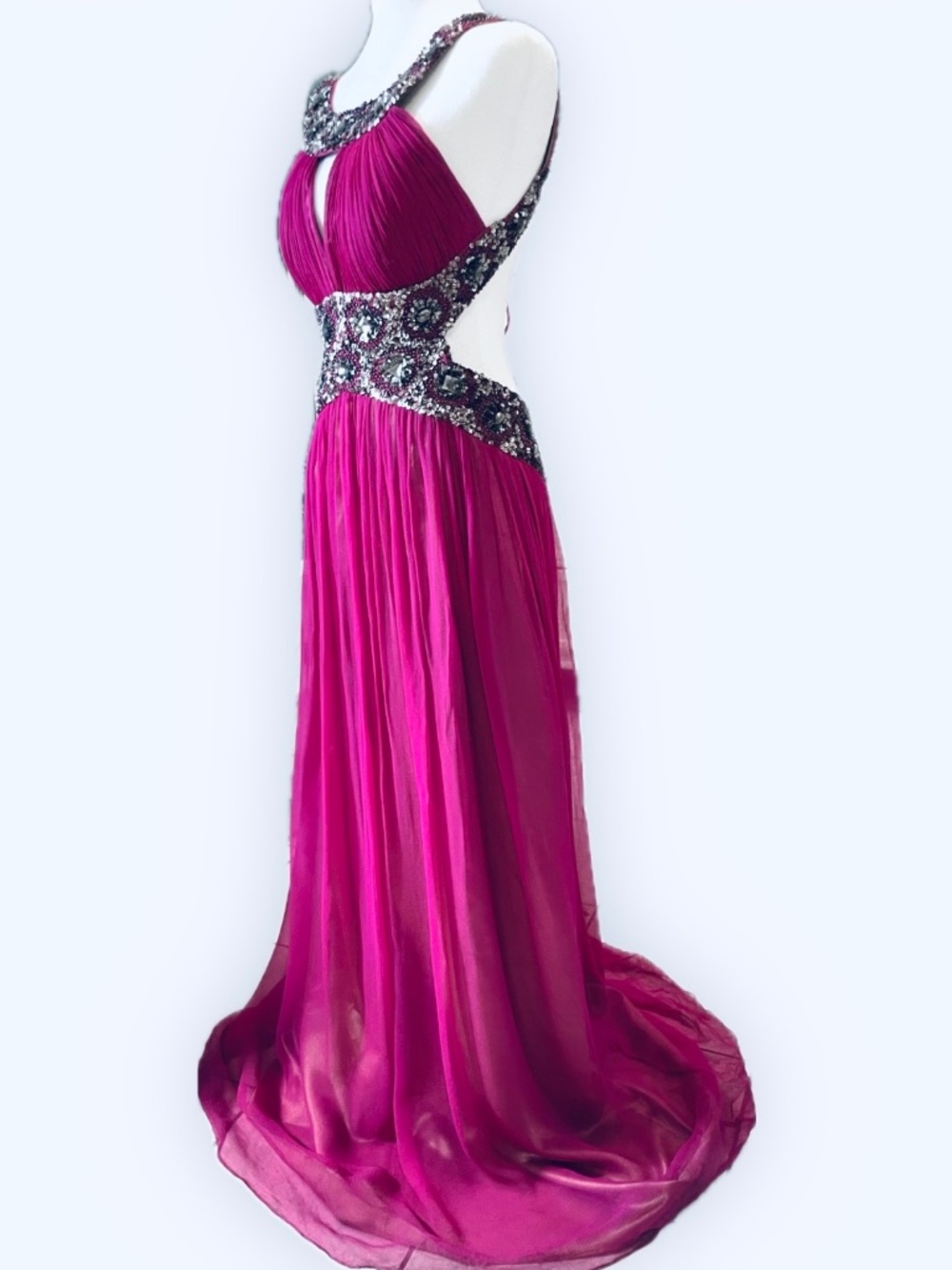 Silk Embellished Dress
